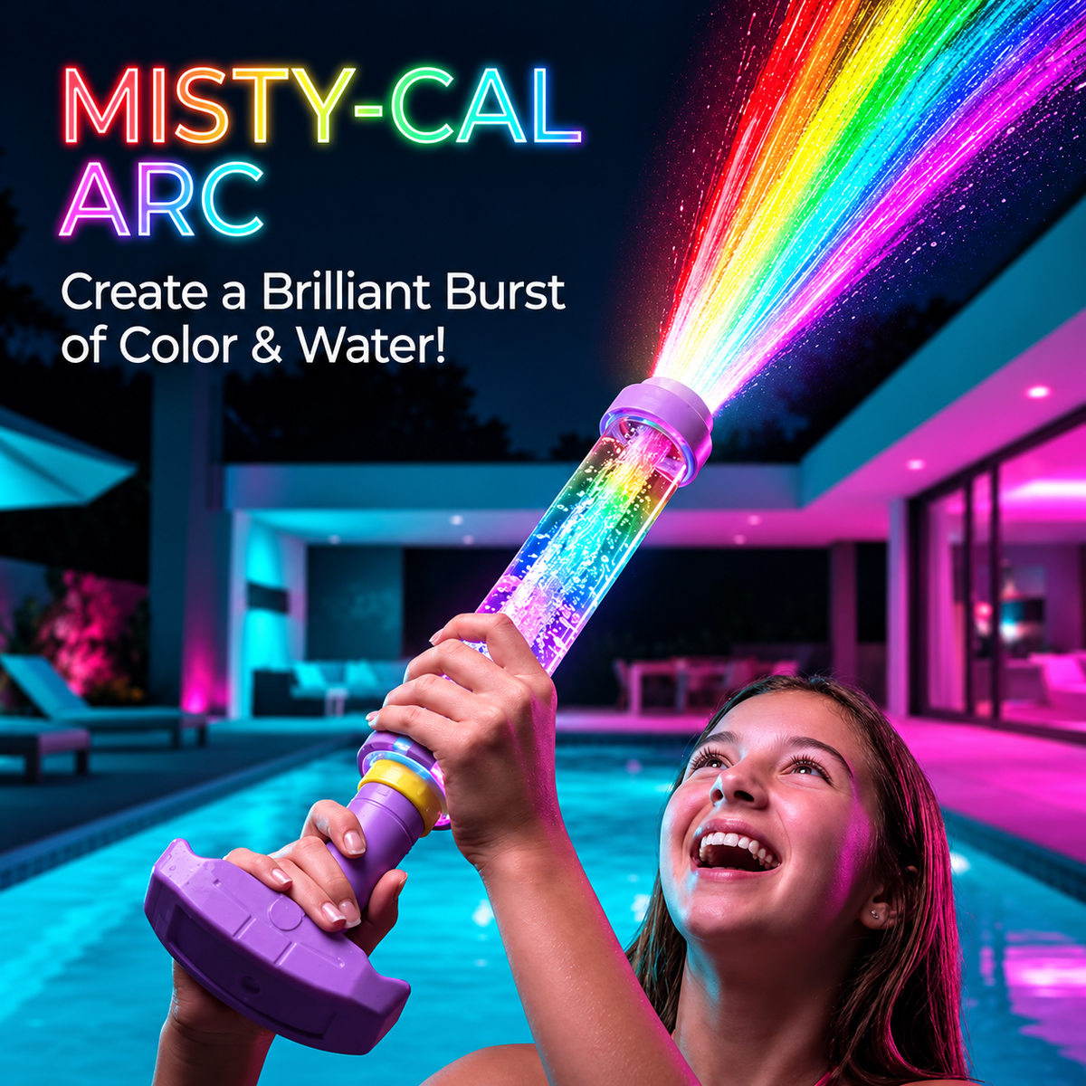 🔥 Flash Sale 50% Off Today Only! - Rainbow Glow LED Water Blaster ⚡