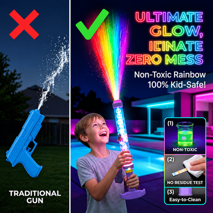 🔥 Flash Sale 50% Off Today Only! - Rainbow Glow LED Water Blaster ⚡
