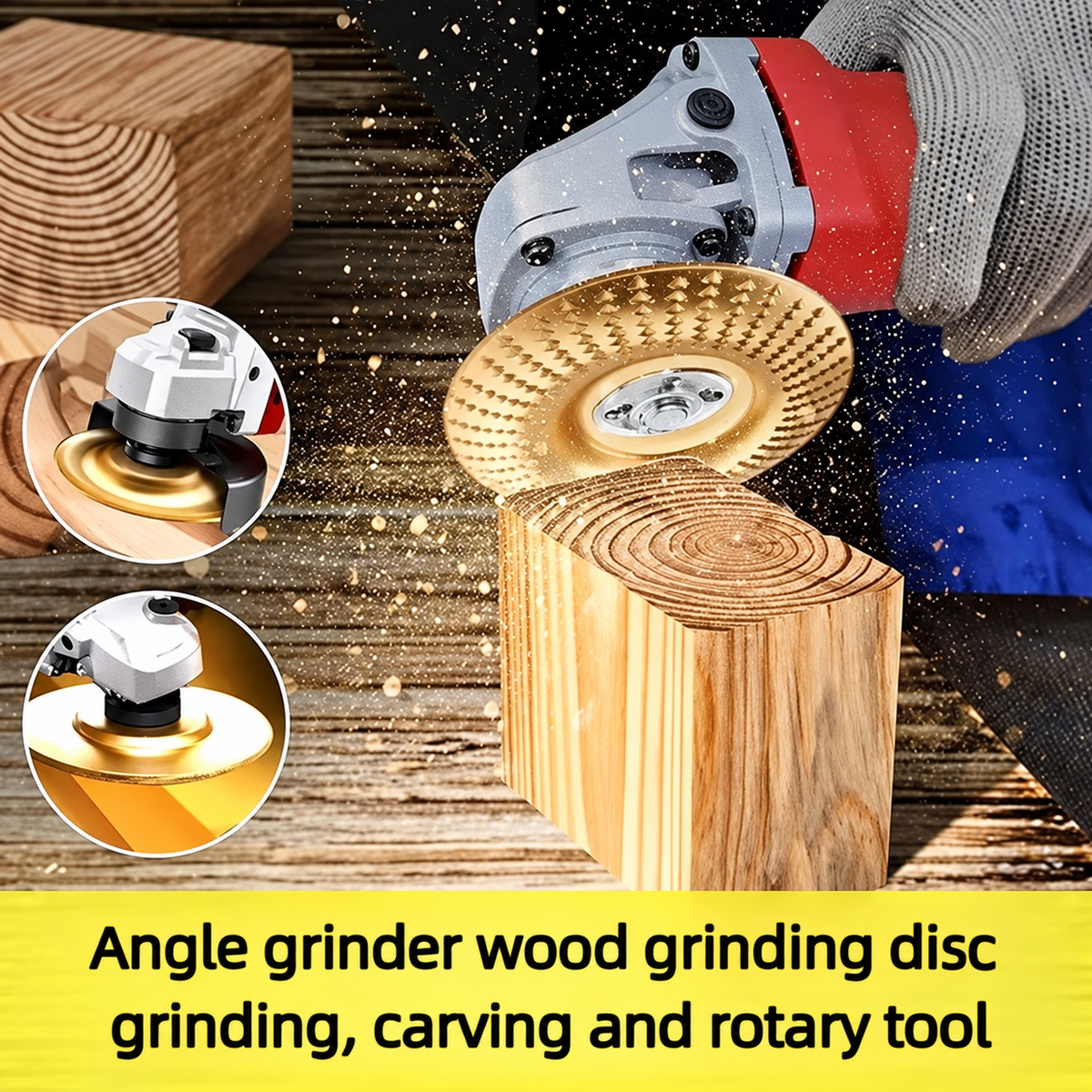 🔥 Last Day 50% OFF 🔨 Industrial Grinding Wheel Made of High-Carbon Steel
